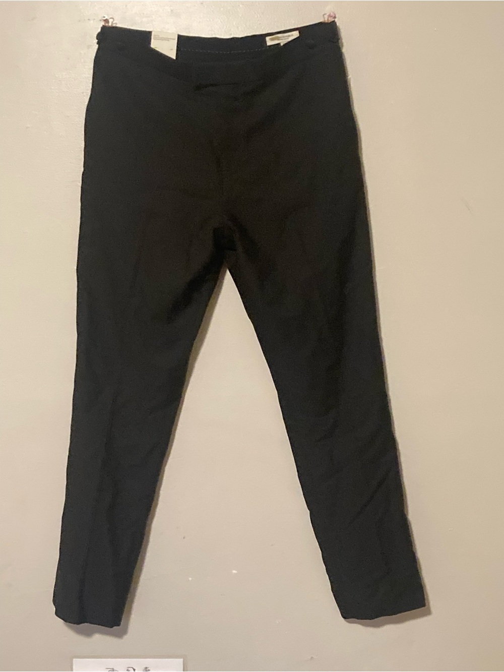 Banana Republic Black Slim Chinos